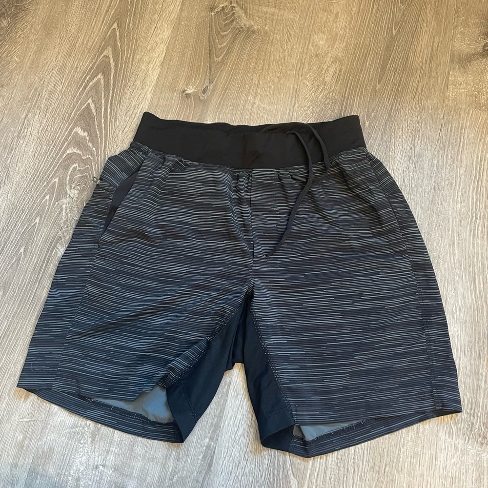 Men’s Lululemon Striped Athletic Shorts